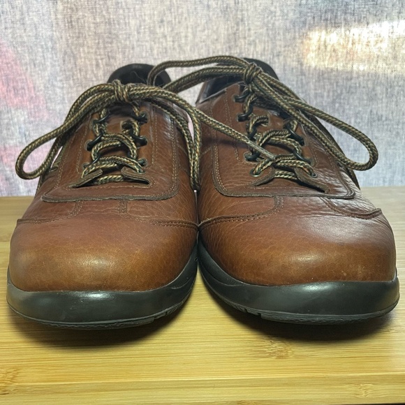 Mephisto Match Runoff Sz 13 Mens Brown Leather Shoes Sneakers Walking Lace Up main image 6